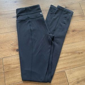 Lululemon Athletica full length black leggings
